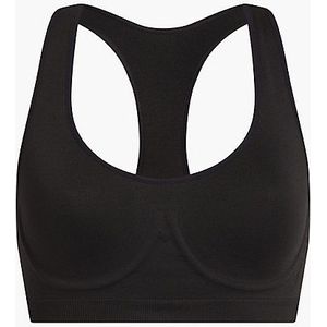 Calvin Klein - Bonded Flex - Bralette - Zwart - Gevoerde Cups - Racerback Model