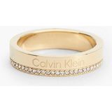 Calvin Klein - CJ35000201D - Ring - Goud - Staal - Breedte 4 mm