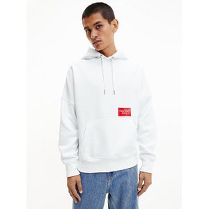 Oversized hoodie met logo achter