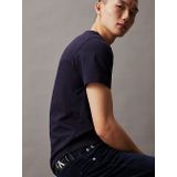 Calvin Klein - Skinny Jeans - Jeans - Donkerblauw - Stretch Denimkatoen, Five-Pocketmodel
