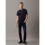 Calvin Klein - Skinny Jeans - Jeans - Donkerblauw - Stretch Denimkatoen, Five-Pocketmodel