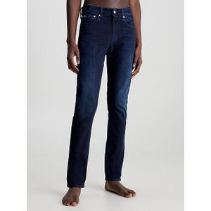Calvin Klein - Skinny Jeans - Jeans - Donkerblauw - Stretch Denimkatoen, Five-Pocketmodel