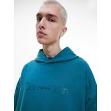 Calvin Klein - Lounge Hoodie - Embossed Icon - Katoenstretch Badstof