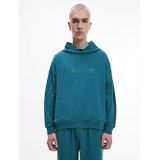 Calvin Klein - Lounge Hoodie - Embossed Icon - Katoenstretch Badstof