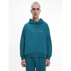 Calvin Klein - Lounge Hoodie - Embossed Icon - Katoenstretch Badstof
