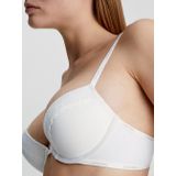 Calvin Klein - Flirty - Plunge Push-up BH - Gewatteerde Cups - Zwart