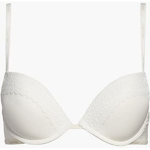 Calvin Klein - Flirty - Plunge Push-up BH - Gewatteerde Cups - Zwart