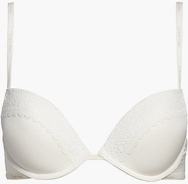 Calvin Klein - Flirty - Plunge Push-up BH - Gewatteerde Cups - Zwart