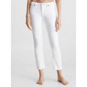 Mid Rise Slim Enkellange Jeans