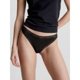 3 Pack Thongs - Bottoms Up - Calvin Klein - Multi - Women - XS