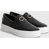 Leren plateau instappers