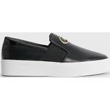 Leren plateau instappers