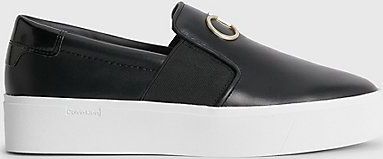 Leren plateau instappers