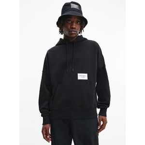 Oversized hoodie met logo achter