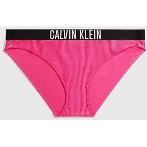 Calvin Klein Bikinibroekje met Ribstructuur Fuchsia
