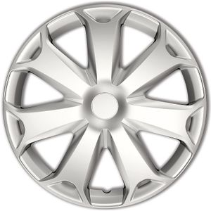 AutoStyle 4-Delige Wieldoppenset Mega 13-inch zilver