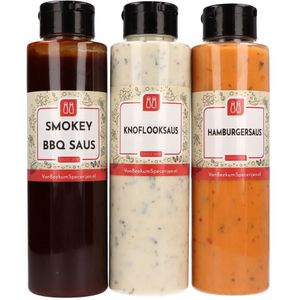 Sauzen Pakket | Smokey BBQ Knoflooksaus & Hamburgersaus