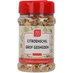 Citroenschil Grof Gesneden - Strooibus 100 gram