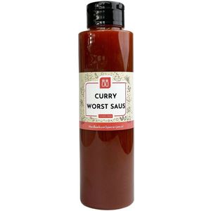 Curry Saus / Curry Worst Saus - Knijpfles 500 ml