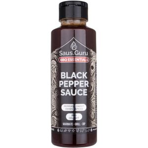 Saus.Guru - Black Pepper - Fles 500 ml