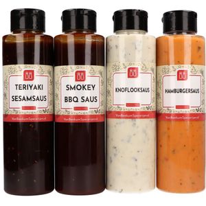 Sauzen Pakket | Vier heerlijke sauzen