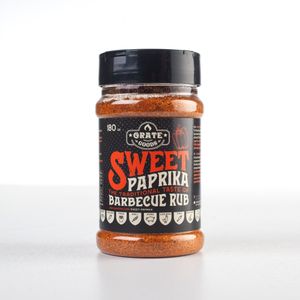 Grate Goods - Sweet Paprika Premium BBQ Rub - Strooibus 180 gram