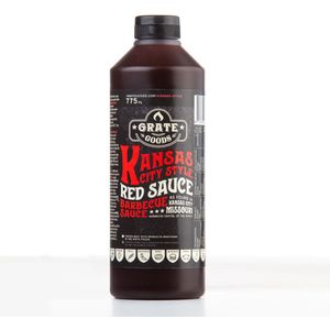 Grate Goods - Kansas City Red BBQ Sauce - Knijpfles 775 ml