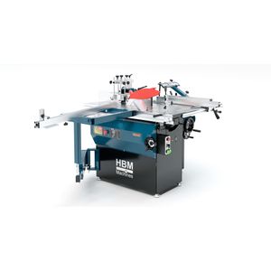 HBM 5 in 1 houtbewerkingsmachine 10 inch