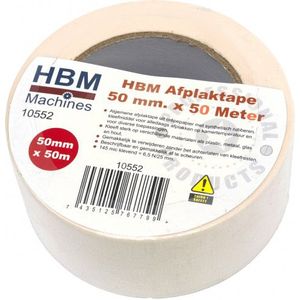 HBM Afplaktape 50 mm. x 50 Meter