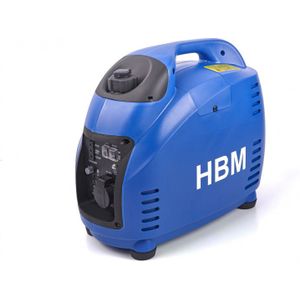 HBM 1500 Watt Inverter Generator, Aggregaat Met 72 cc Benzinemotor 230V / 12V