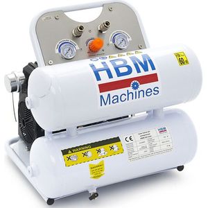 HBM 20 Liter Professionele Low Noise Compressor - Model 2