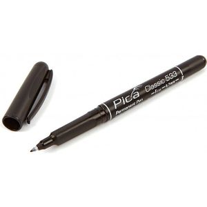 Pica 533/46 Permanent Pen 0,7mm rond zwart