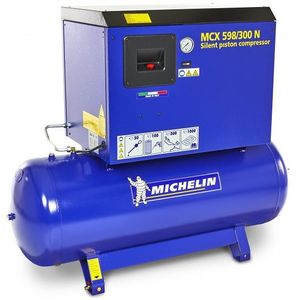 Michelin 5,5 PK 270 Liter Geluidgedempte Compressor MCX 598/300 N