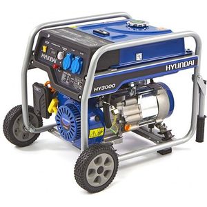 Hyundai 55021FHKD 2600 Watt Generator, Aggregaat Met 200 cc OHV-Benzinemotor, 230V