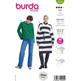 Burda nr. 5679 maat 36-48 Shirt/jurk