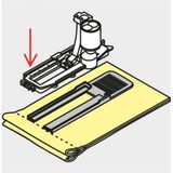 Bernina Niveleerplaatjes voor knoopsgaten, breed