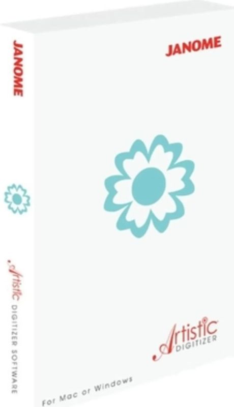 Janome Artistic Digitizer Junior software for Mac or Windows