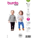Burda nr. 9203 maat 68-104 Jasje
