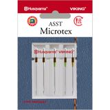Husqvarna-Viking Microtex MIX 60 / 70 / 80 (5 stuks) Naalden