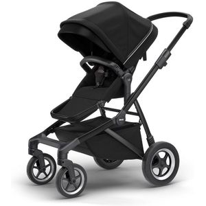 Thule Sleek Kinderwagen Midnight Black / Black