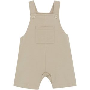 Huttelihut Sweat Tuinbroek - Beige - Maat 74