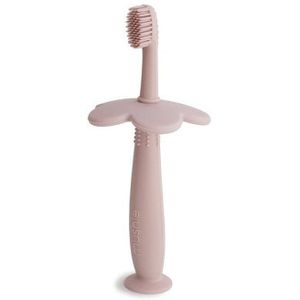 Mushie Training Baby Tandenborstel Flower - Blush
