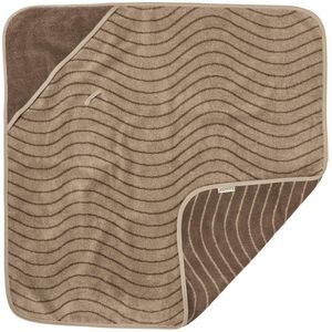 Leander Matty Hoodie Badcape - Woodland Mocca