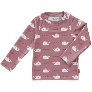 Fresk Uv-Zwemshirt Lange Mouwen - Walvis (Ash Rose)