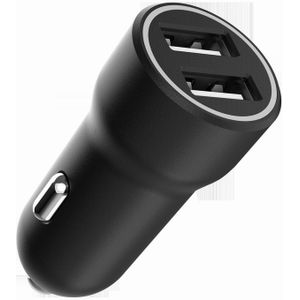 2-poorts USB-autolader, 3,1 A, wit