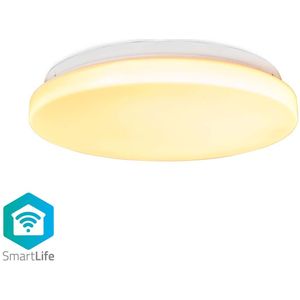 SmartLife Plafondlamp | Wi-Fi | RGB / Warm tot koel wit | Rond | Diameter: 260 mm | 1820 lm | 3000 - 6500 K | IP20 | Energieklasse: F | Android / IOS