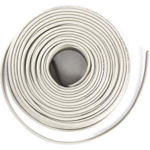 Netwerk Kabel Rol - CAT6 - Stranded - F/UTP - Koper - 50.0 m - Binnenshuis - Rond - PVC - Grijs - Gift Box