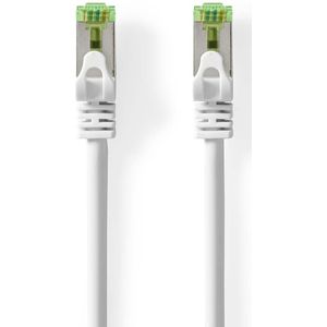 CAT7-Kabel | PiMF | RJ45 Male | RJ45 Male | 3.00 m | Rond | LSZH | Wit | Polybag