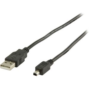USB 2.0 Kabel USB A Male - Mitsumi 4-Pins Male 2.00 m Zwart