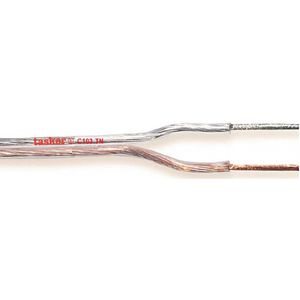 Luidsprekerkabel op Rol 2x 0.22 mm² 100 m Transparant